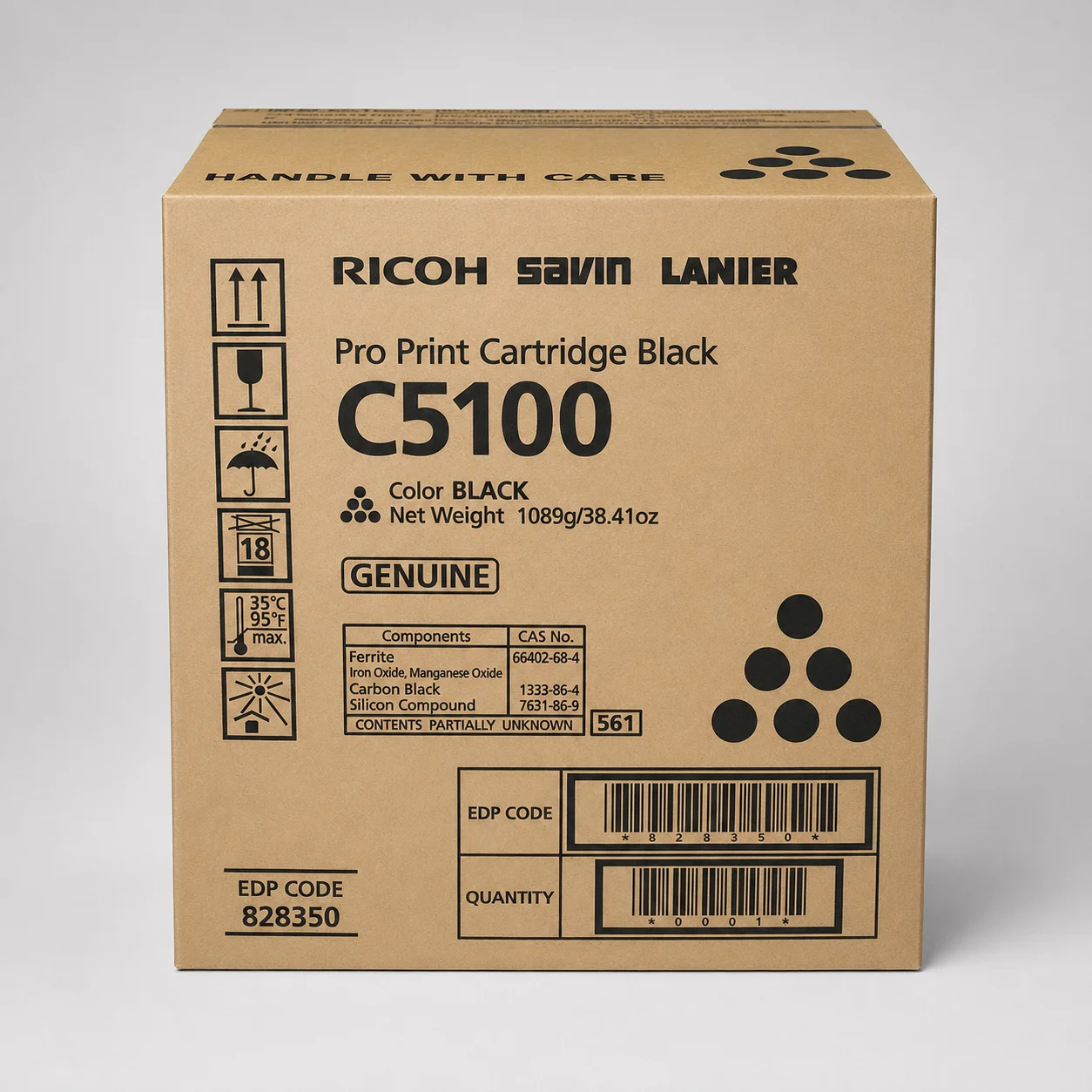 Tóner Original Ricoh Pro C5100 C5110 Oficial – Magenta, Cyan y Amarillo para Impresión Profesional