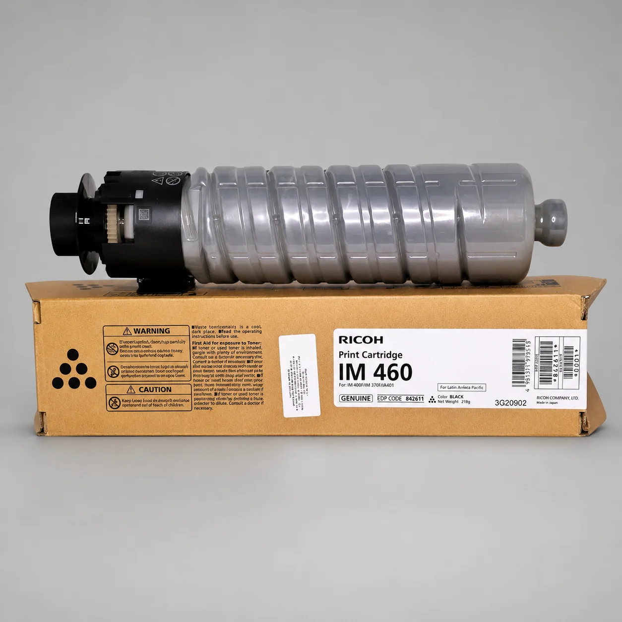 Tóner Ricoh Original IM 460 de Alto Rendimiento – 13.500 Páginas Negro