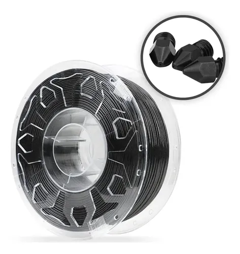Filamento CR-PLA Fibra de Carbono Original Creality 1.75mm — 1kg - imagen 2