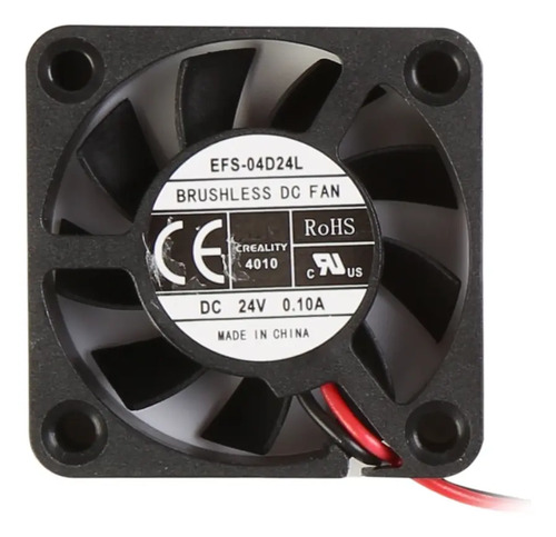 Ventilador Hotend 4010 24V Original Creality Ender-3 V2 / V2 Neo — Cable 1400mm - imagen 4