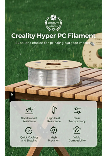 Filamento Hyper PC Original Creality - imagen 3