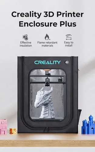 Cubierta para Impresora 3D Creality con Luz LED y Termohigrómetro — Ignífuga - imagen 6