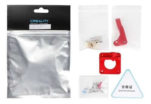 Kit Extrusor Metálico Rojo Original Creality — Ender-3 / Ender-5 / CR-10 y más - imagen 2