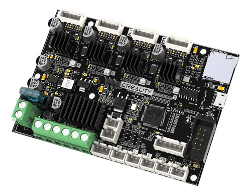 Placa Madre Silenciosa Creality E3 Free-Runs TMC2209 32 Bit — Marlin y Klipper / Ender-3 / Ender-5 / CR-10 - imagen 2