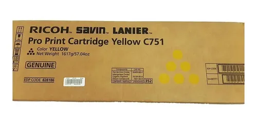 Toner Original Ricoh Pro C 751 C 651 Color Mag/cyan/ye