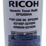 Recarga de Tóner Compatible Ricoh SP 5200 / SP 5210 — 25.000 páginas con Chip