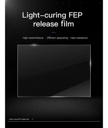 Film FEP UV Original Creality para Impresora 3D LD-002R / HALOT ONE / Elegoo Mars / Anycubic Photon - imagen 3