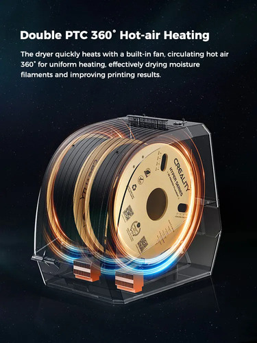 Secador de Filamentos Creality Space Pi Plus — Para Impresoras 3D - imagen 9