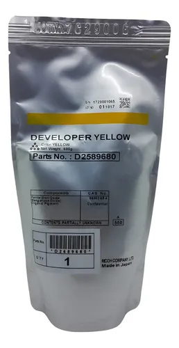 Revelador Original Ricoh Color MP C6503/C8003/C5203