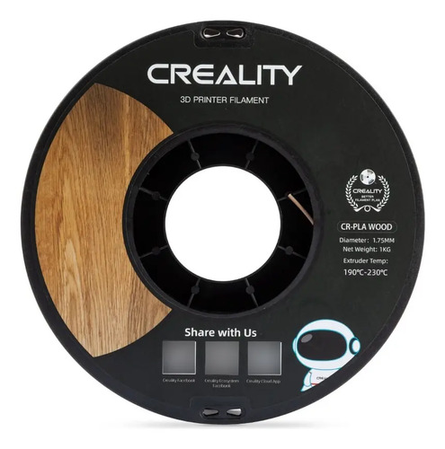 Filamento CR-Wood Madera Original Creality 1.75mm — 1kg - imagen 3
