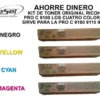 Kit Tóner Original Ricoh Pro C9100 / C9110 / C9120 — 4 Colores 3 Kit Tóner Original Ricoh Pro C9100 / C9110 / C9120 — 4 Colores - imagen 2