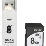 Kit Tarjeta SD 8GB Clase 10 + Lector Impresoras 3D