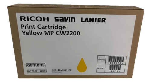 Tinta Gel Original Ricoh Plotter MP CW 2200 / 2201 — Cyan / Magenta / Amarillo - imagen 4