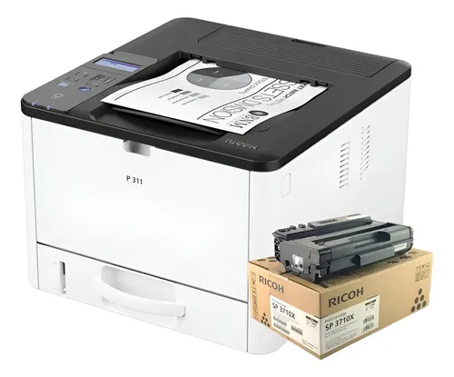 Impresora Láser Ricoh P 311 + Toner Original Extra