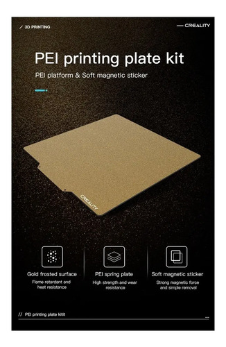 Placa de Impresión PEI Texturada Original Creality CR-10 / Ender-3 Max — 320x310mm - imagen 3