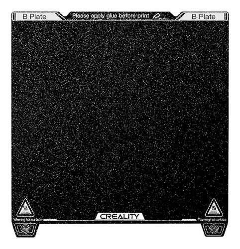 Plataforma de Impresión PEI Metálica Original Creality K1 Max / Ender-3 V3 Plus — 310x315mm