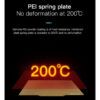 Placa PEI Magnética Original Creality Ender-3/5 3 Placa PEI Magnética Original Creality Ender-3/5 - imagen 2