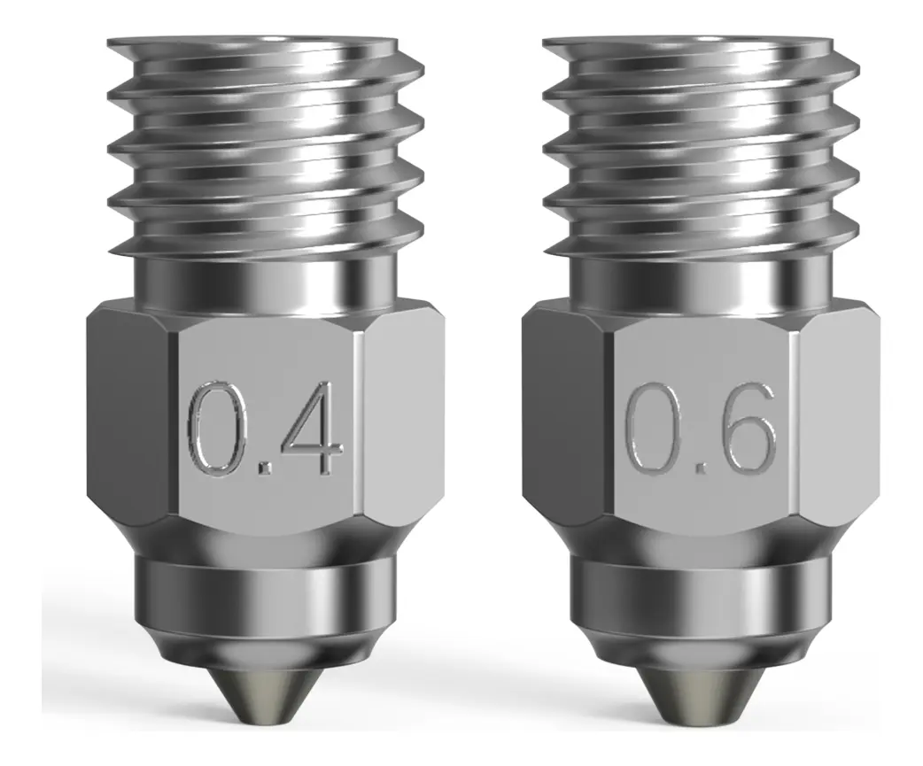 Kit 8 Nozzles Bimetálicos Cobre y Acero Endurecido M6 Creality - imagen 7