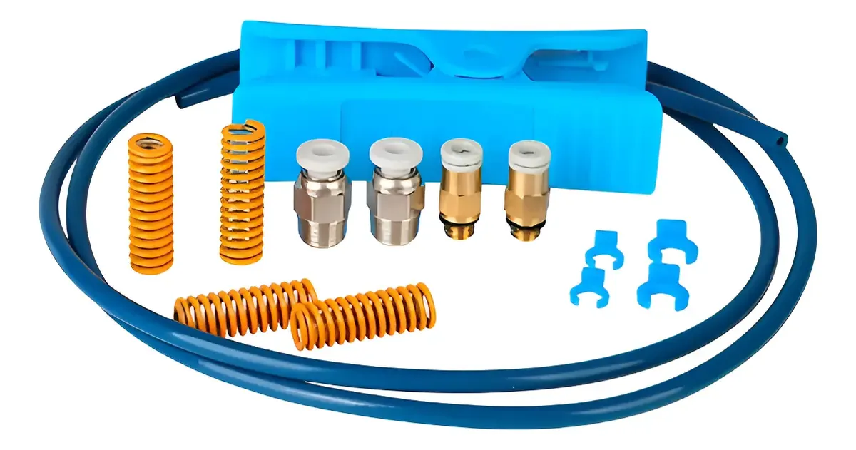Kit Tubo PTFE Capricorn + Racores + Resortes Original Creality