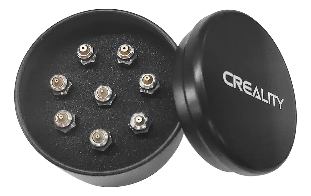 Kit 8 nozzles bimetálicos cobre acero endurecido Creality