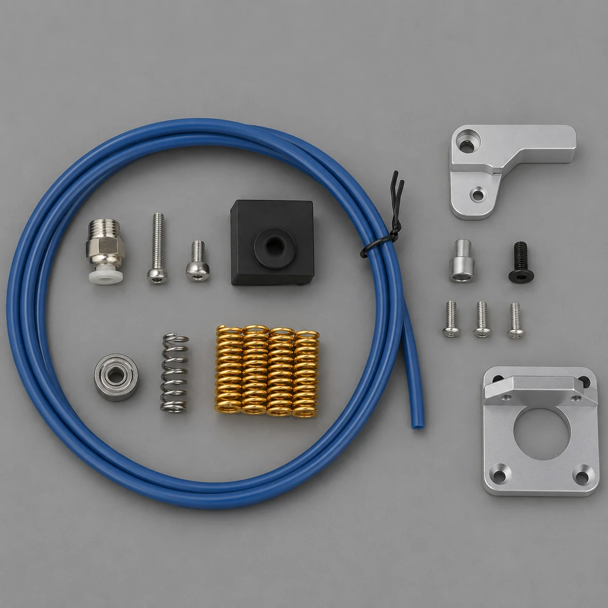Kit Extrusor Metálico + Tubo Capricorn Original Creality