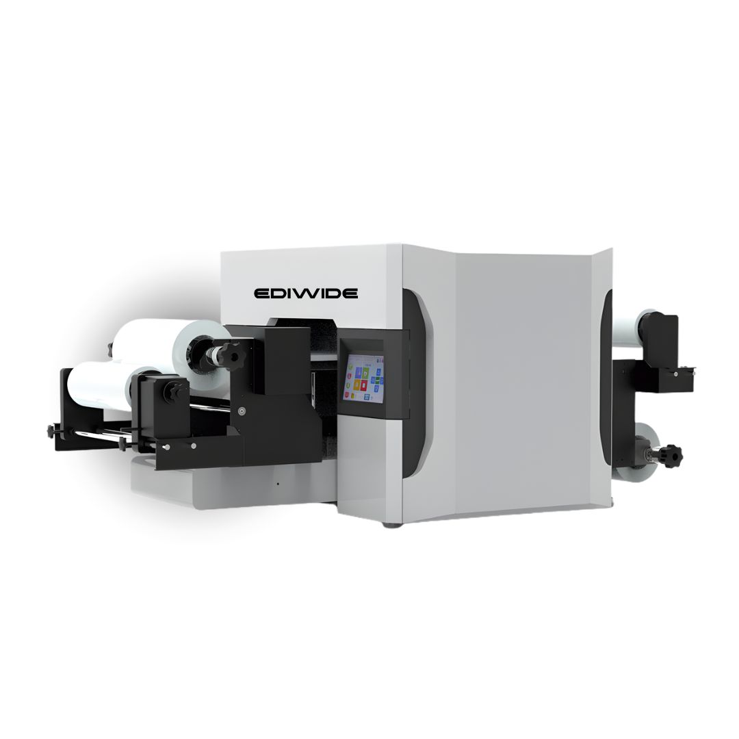 Impresora UV A3 Ediwide — DTF + Cama Plana Integrada con Cabezal Epson i3200