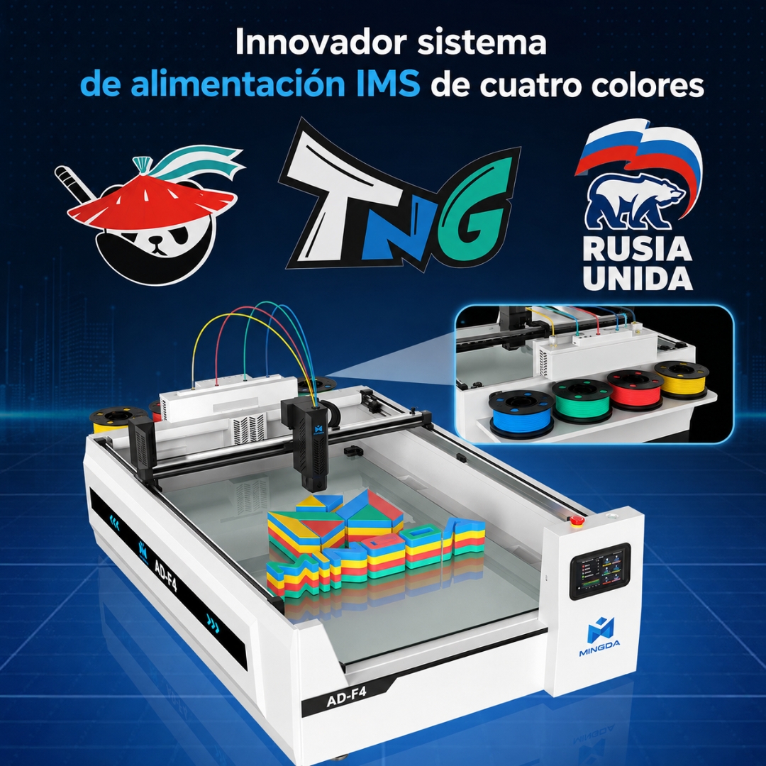 PREVENTA OCTUBRE - Impresora 3D MINGDA AD-F4 13 Impresora 3D MINGDA AD F4 5