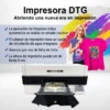Combo Impresora DTG A3 EDIWIDE + Plancha Estampadora Ediwide DM 3838 - imagen 2