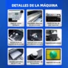 Combo Impresora DTG A3 EDIWIDE + Plancha Estampadora Ediwide DM 3838 - imagen 4