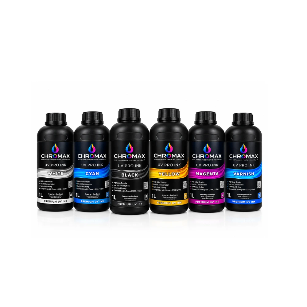 Tinta UV para i3200 e i1600 Chromax 1 Litro