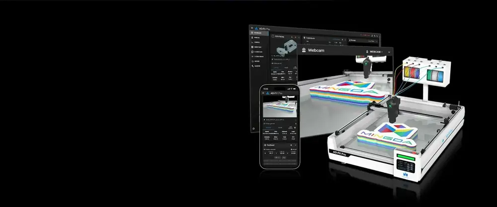 PREVENTA NOVIEMBRE – Impresora 3D Mingda AD-F6 Pro de 6 Colores 25 App móvil para controlar a distancia la Mingda AD-F6 Pro